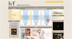 Desktop Screenshot of heuresdefrance.com